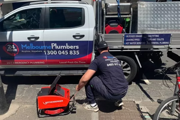 Local Balwyn Plumber with service van and equipment